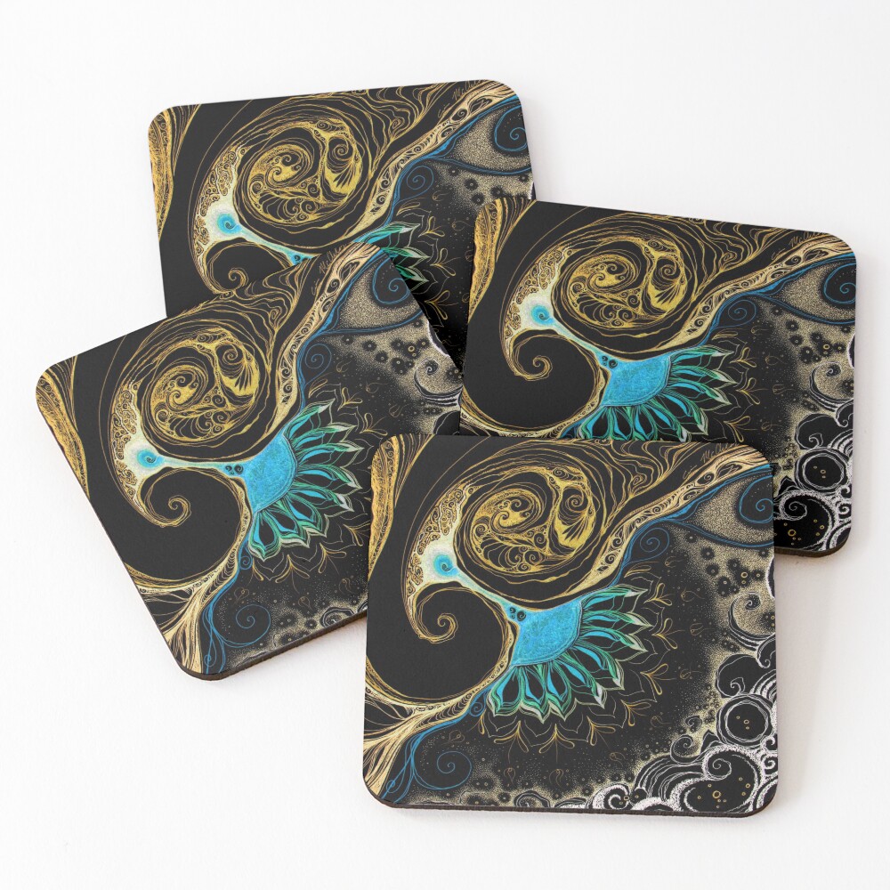 Item preview, Coasters (Set of 4) designed and sold by impluvium.