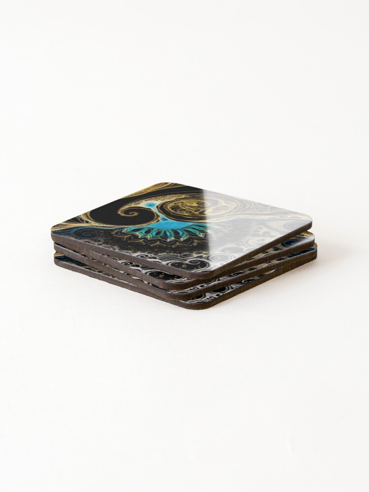 Thumbnail 4 of 5, Coasters (Set of 4), Gather - Inversion designed and sold by impluvium.