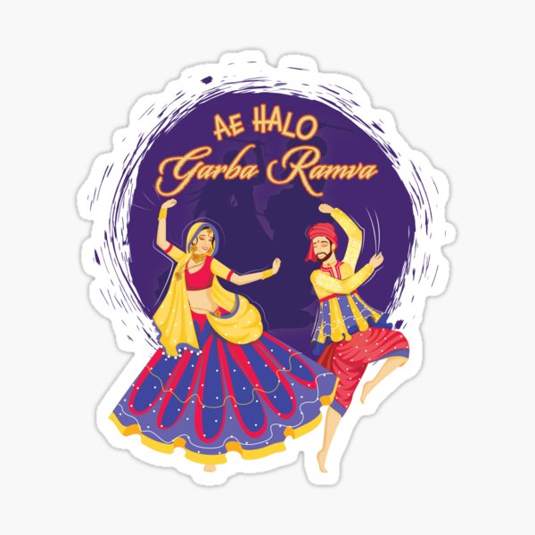 Item preview, Ae Halo Garba Ramva designed and sold by DesiBoli.