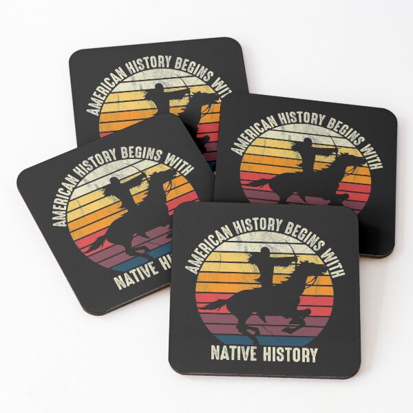 Item preview, American History Begins With Native History designed and sold by AmethystMurad.