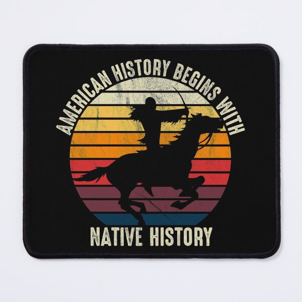 Item preview, American History Begins With Native History designed and sold by AmethystMurad.