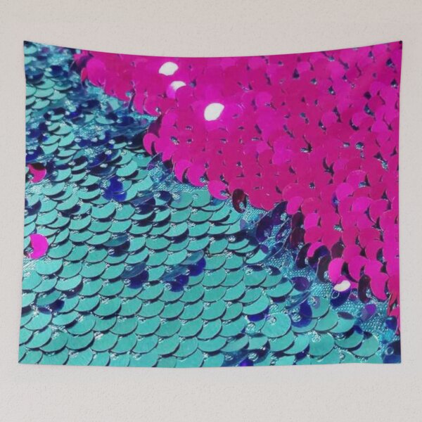 Item preview, Unique Blue & Pink Sequin Design designed and sold by Poetic4Passion.