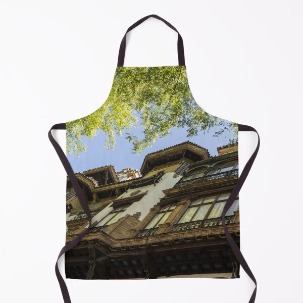 Item preview, Quintessential Andalusia - Soft Green Glow on an Intricate Facade designed and sold by Georgia Mizuleva.