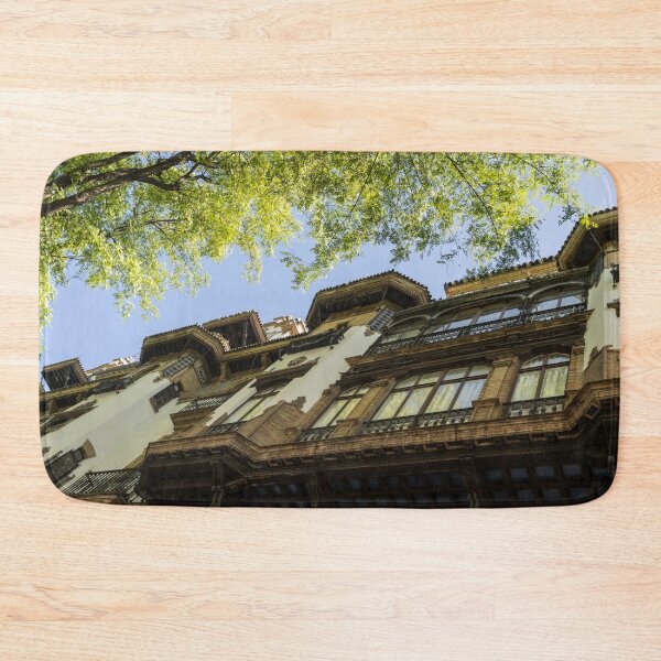 Item preview, Quintessential Andalusia - Soft Green Glow on an Intricate Facade designed and sold by Georgia Mizuleva.