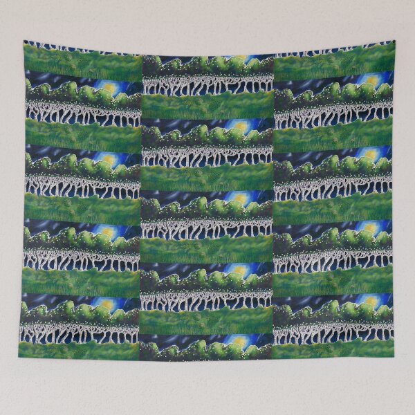 Item preview, Jewelled Forest in Moonlight  designed and sold by JzArt.
