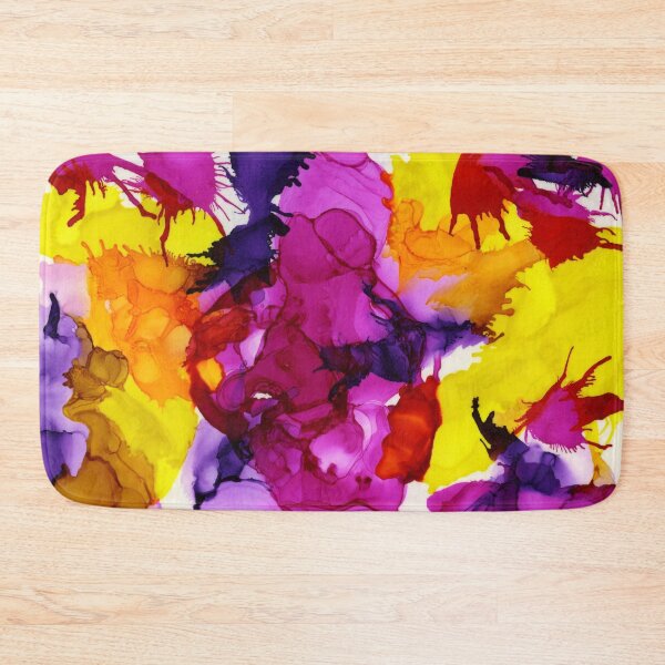 Item preview, Abstract in Pink, Purple and Yellow - One designed and sold by LymphomaLass.