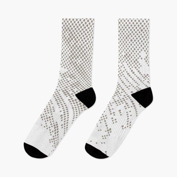 Item preview, Greyed Taupe and White Polka Dot Abstract Pattern Pairs PPG 2022 Popular Color Gray By Me PPG1008-4 - Colour Trends - Shade - Hue designed and sold by ColorOfTheYears.