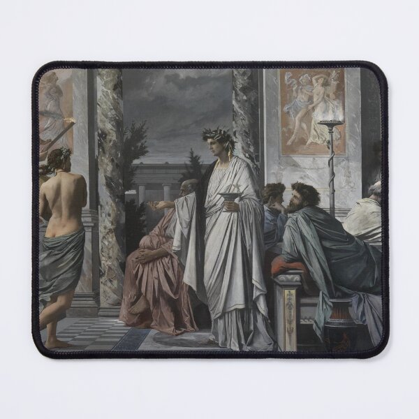 Item preview, Plato's Symposium - Anselm Feuerbach, 1869 designed and sold by History Merch!.