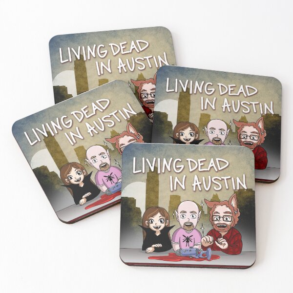 Item preview, Living Dead in Austin designed and sold by ArmadilloCast.