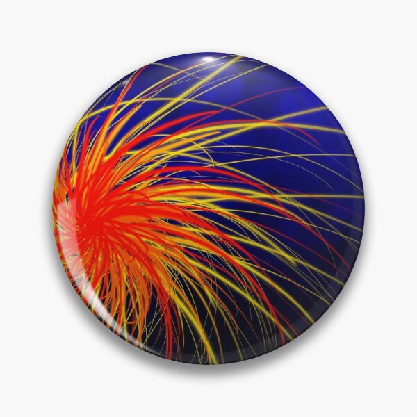 Item preview, Blue Fire Spiral designed and sold by SirkDesignsLtd.