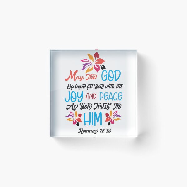 Item preview, Romans 15:13 designed and sold by CharisCreatives.