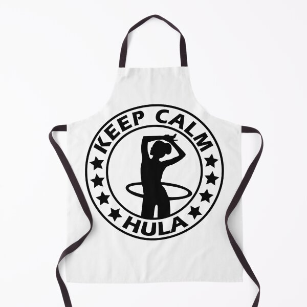 Item preview, Keep Calm And Hula Hulahoop motif Hulagirl women designed and sold by DerNerd.