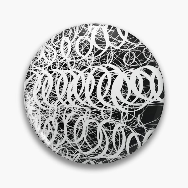 Item preview, Black Spiral Swirls-Reverse designed and sold by SirkDesignsLtd.