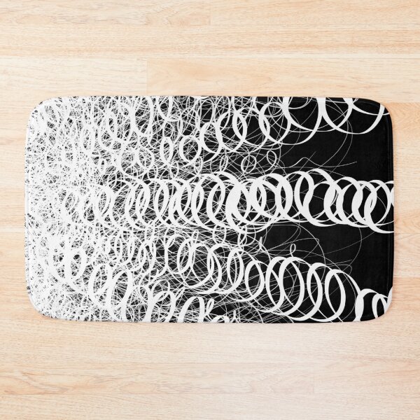 Item preview, Black Spiral Swirls-Reverse designed and sold by SirkDesignsLtd.