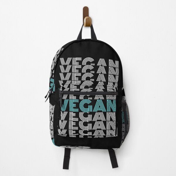 Item preview, Vegan Repeat Retro Design Turquoise designed and sold by Vegginitup.