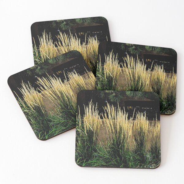 Item preview, 4 Tall Grass Plants in Santa Fe designed and sold by William E Lopez.