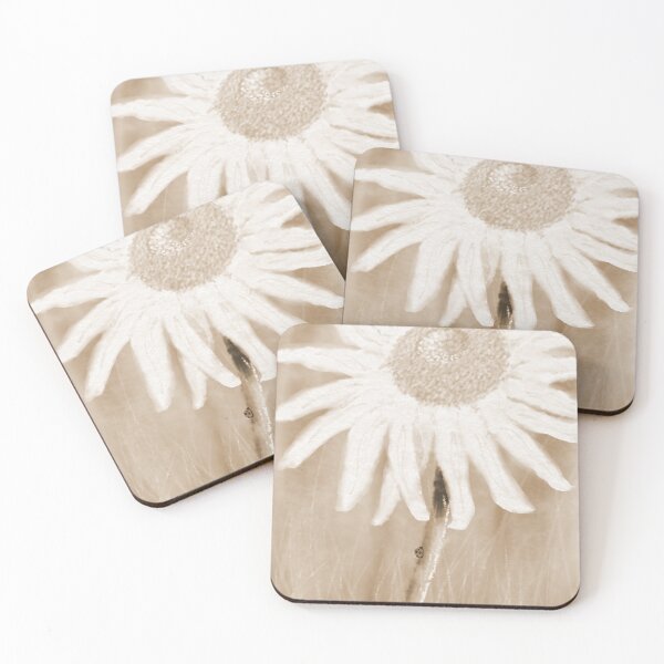Item preview, Sepia daisy & Ladybird. designed and sold by JzArt.