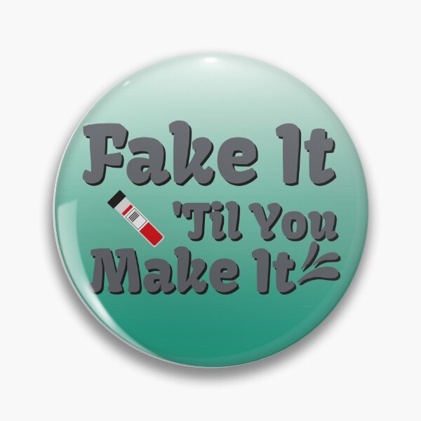 Item preview, fake it til you make it designed and sold by ZDreamers.