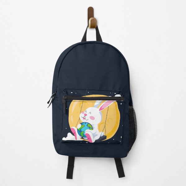 Item preview, Cute spaceswinging rabbit designed and sold by urban-color.