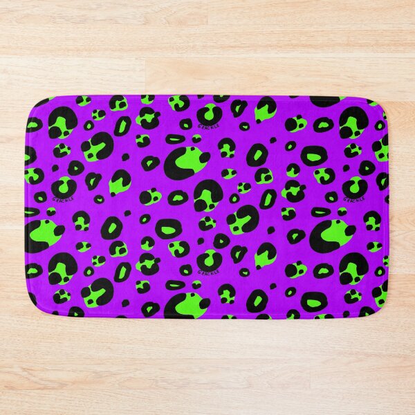 Item preview, Green And Purple Leopard Print designed and sold by JanGrackle.