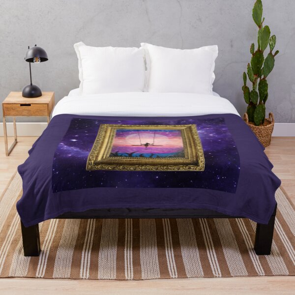 Item preview, Sueño Cielo nocturno Luna llena noche estrellada Balanceándose con alegría designed and sold by AccessMyself.