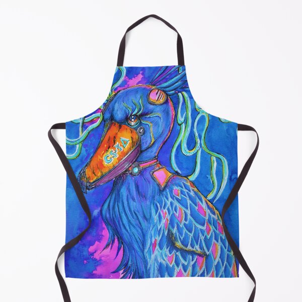 Item preview, Cyberpunk Shoebill Stork designed and sold by Oniroiatlier.