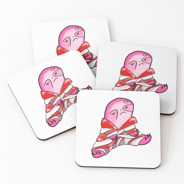 Item preview, candy cane sloth designed and sold by kimbasmama.