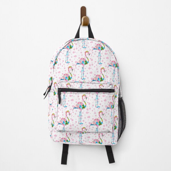 Item preview, Colorful Pink Flamingo Bird Art Tropical Beach Fun designed and sold by Sharon Cummings Art.