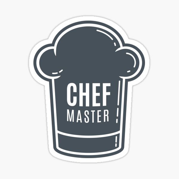 Chef Master Sticker For Sale By Zoljo Redbubble