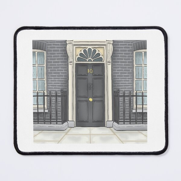 Artikelvorschau, Nummer 10 Downing Street entworfen und verkauft von MacKaycartoons.