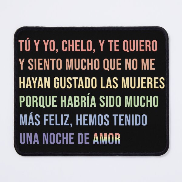 Item preview, Tú y yo, hemos tenido una noche: de amor. designed and sold by Ray Sánchez.