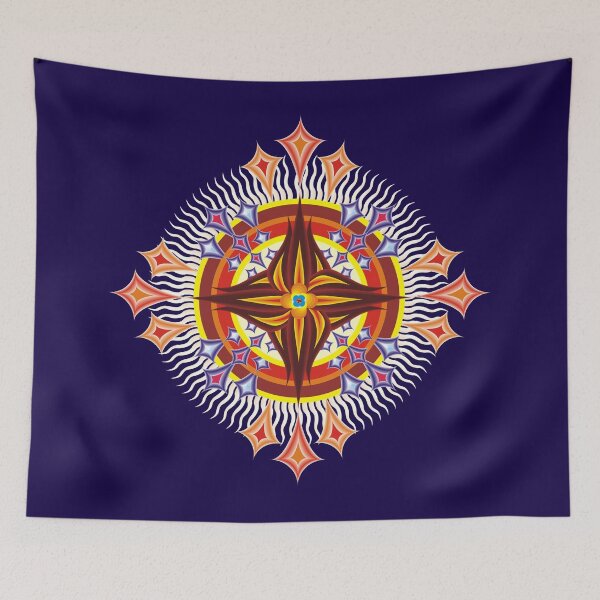 Item preview, Flamboyant Solar Fleurs designed and sold by HoremWeb.