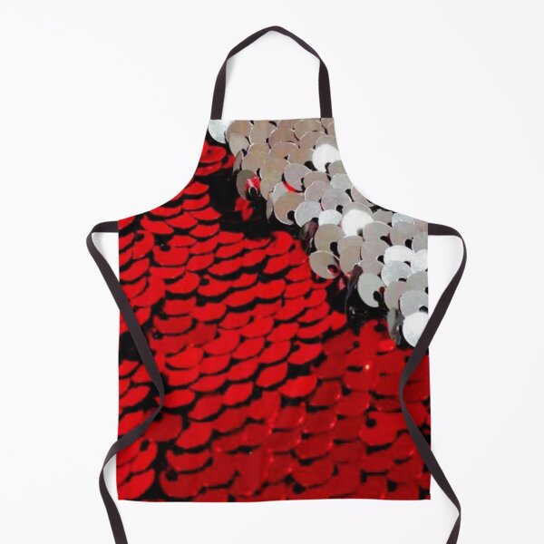 Item preview, Red and Silver Sequin Fabric Unique Design designed and sold by Poetic4Passion.