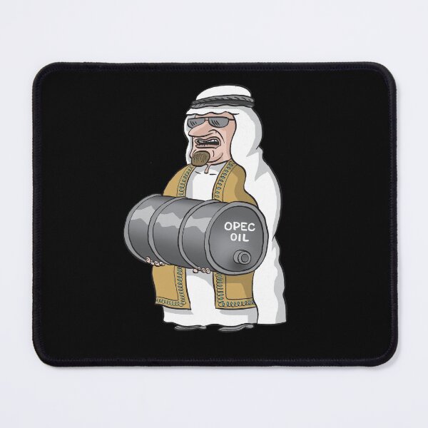 Item preview, OPEC oil man designed and sold by MacKaycartoons.