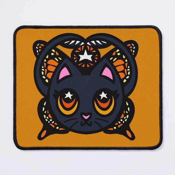 Item preview, Fey black cat designed and sold by SunualaStudio.