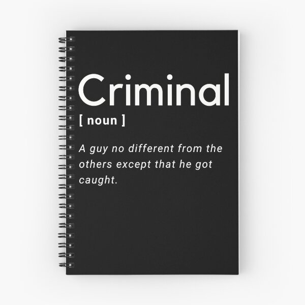 Item preview, Criminal Definition designed and sold by Amine-Creation.