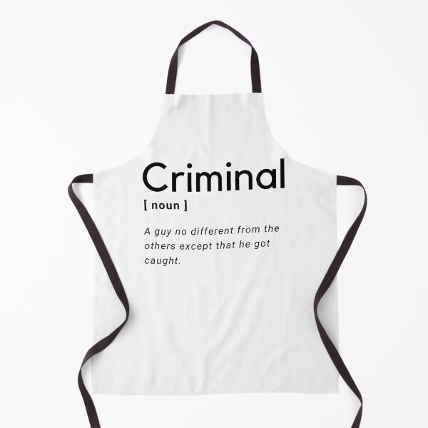 Item preview, Criminal Definition designed and sold by Amine-Creation.