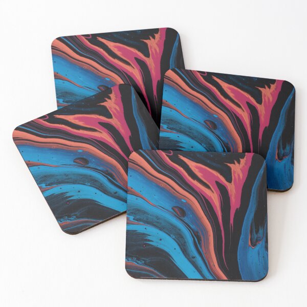 Item preview, Red and Blue Marble Pattern designed and sold by dualogy.