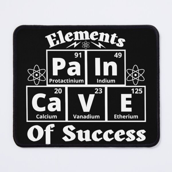 Item preview, The Pain Cave Periodic Table - Paincave Periodic Table For Triathletes - Triathlon Coaching - Retro Triathlon designed and sold by Sonatablue.