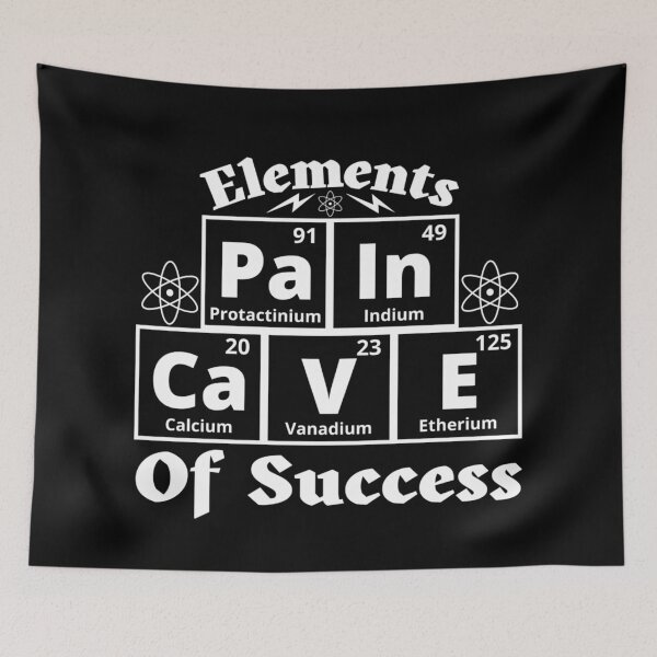 Item preview, The Pain Cave Periodic Table - Paincave Periodic Table For Triathletes - Triathlon Coaching - Retro Triathlon designed and sold by Sonatablue.