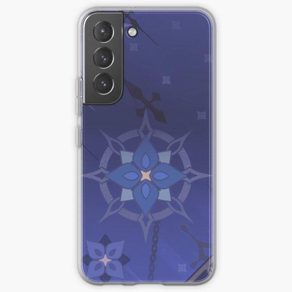 Genshin Impact Albedo official friendship namecard Samsung Galaxy Soft Case