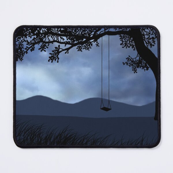 Item preview, Silhouette tree and swing designed and sold by Scat the cat.