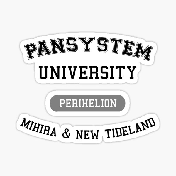 Item preview, Murderbot Pansystem University of Mihra and New Tidelands Perihelion College designed and sold by jutulen.
