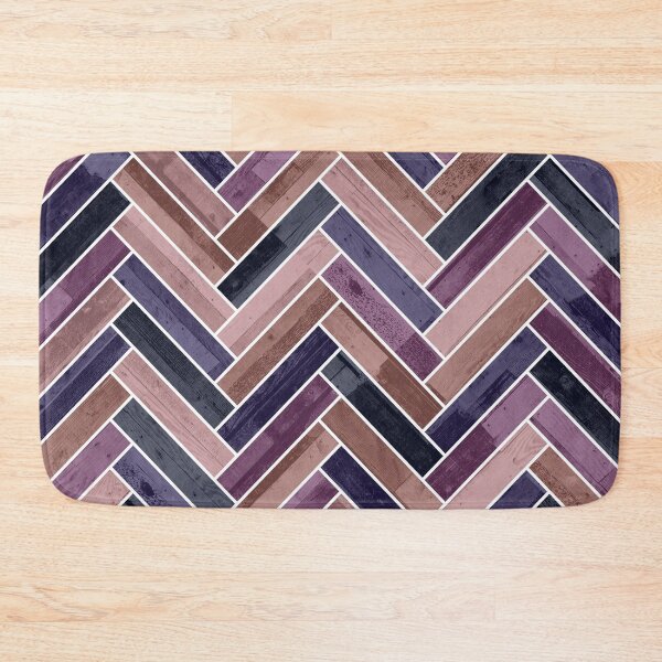 Item preview, Herringbone Pattern Purple designed and sold by Jared Davies.