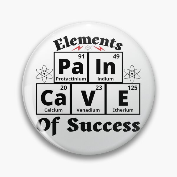 Item preview, The Pain Cave Periodic Table - The Element Of Success For Triathletes designed and sold by Sonatablue.