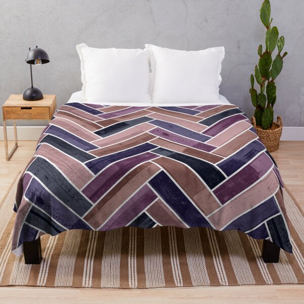 Item preview, Herringbone Pattern Purple designed and sold by Jared Davies.