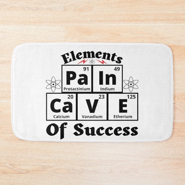 Item preview, The Pain Cave Periodic Table - The Element Of Success For Triathletes designed and sold by Sonatablue.