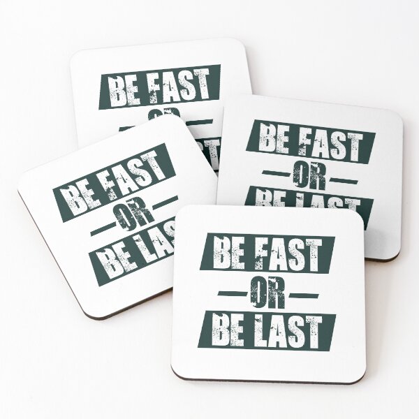 Item preview, Be fast or be last, motivation typography design designed and sold by Slavic1991.