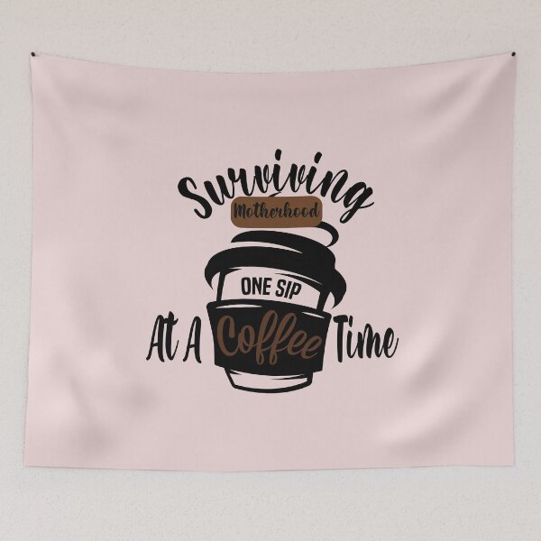 Item preview, Surviving Motherhood One Sip At A Time designed and sold by Hero Prod.