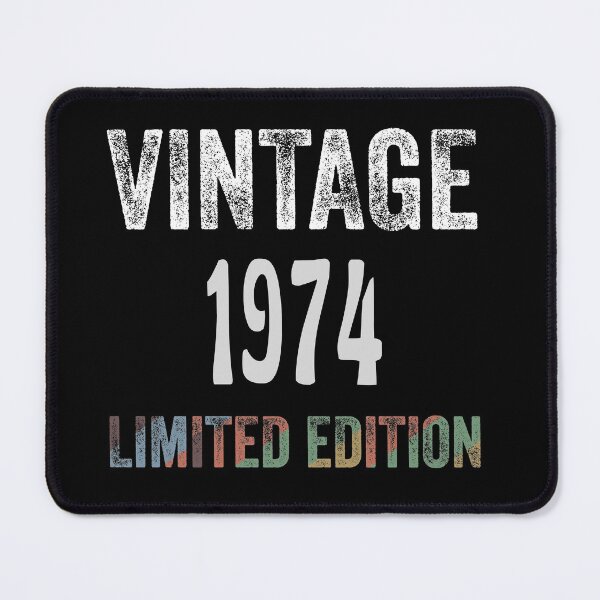Item preview, Vintage 1974 Limited Edition Birthday designed and sold by ZiesMerch.